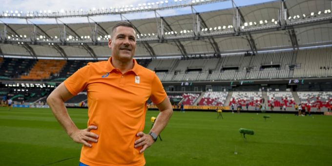 Laurent Meuwly an der WM 2023 in Budapest. Laurent Meuwly