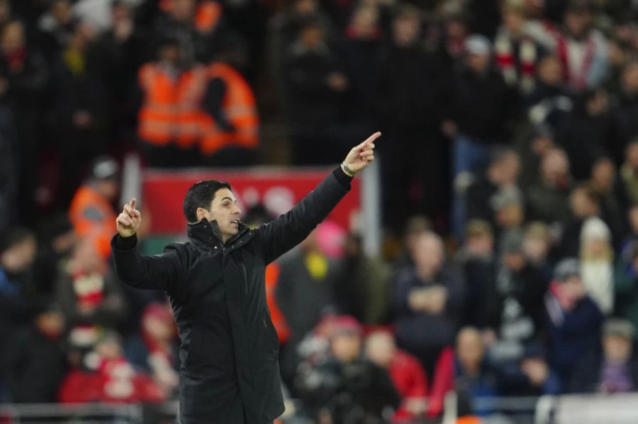 Beim letzten Arsenal-Sieg in Liverpool im Jahr 2012 stand Mikel Arteta für die «Gunners» noch selbst auf dem Feld.