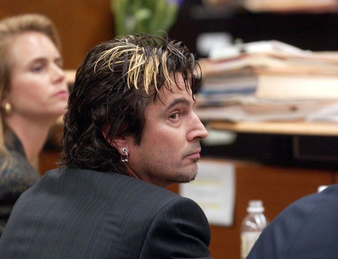 Tommy Lee bei einer Gerichtsverhandlung im Jahr 2003. (Archivbild) Tommy Lee vor Gericht