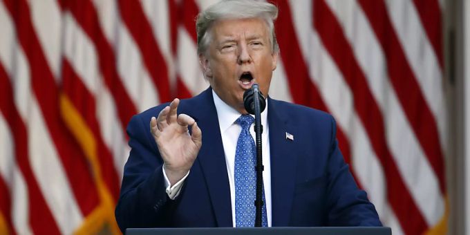 US-Präsident Donald Trump setzt sich dafür ein, dass weniger Umweltprüfungen stattfinden. (Archivbild) US-Präsident Donald Trump setzt sich dafür ein, dass weniger Umweltprüfungen stattfinden. (Archivbild)