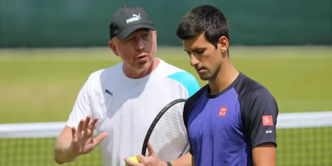 Boris becker novak Djokovic