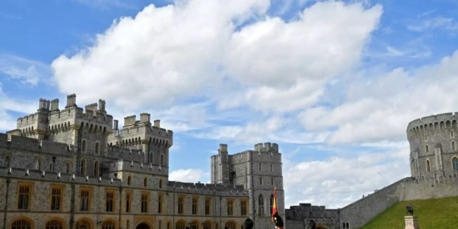 Militärparade auf Windsor Castle