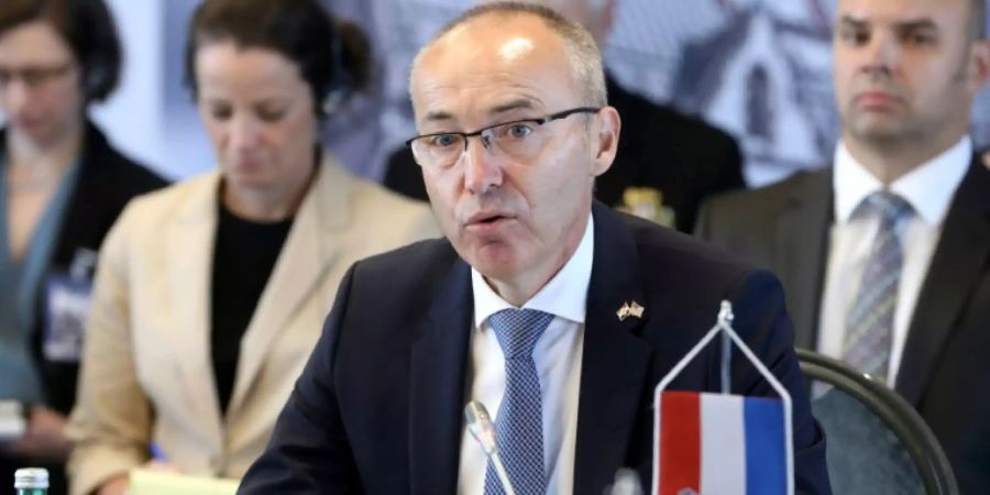 Der bisherige kroatische Verteidigungsminister Damir Krsticevic