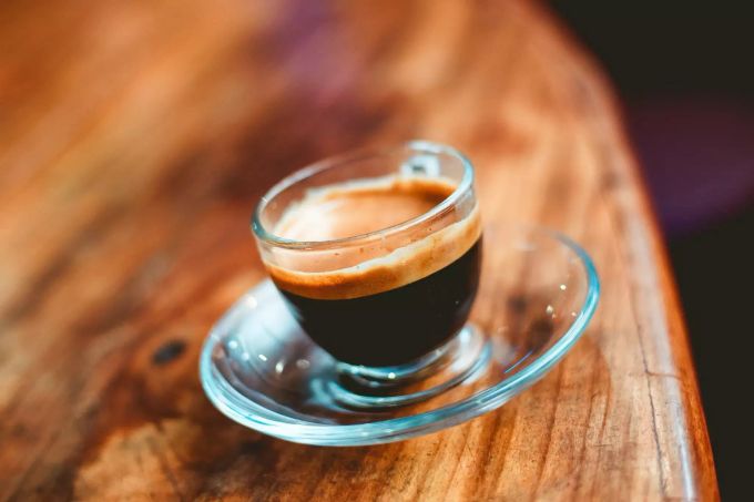 Ein Tasse Espresso. Espresso