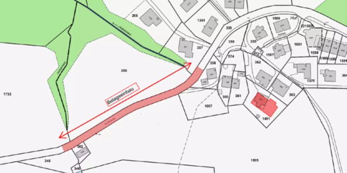 Die Hofstrasse ist zwischen Hofstrasse 80 und der Einmündung in die Heidenerstrasse vom 5. Mai 2020 bis 7. Mai 2020 gesperrt.