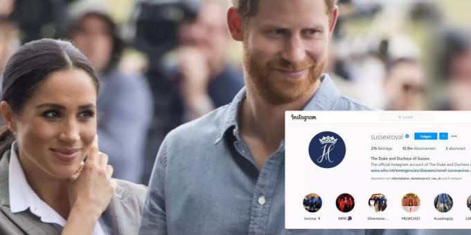 «Intelligent» - Meghan Markle und Harry haben noch immer ihr Instagram