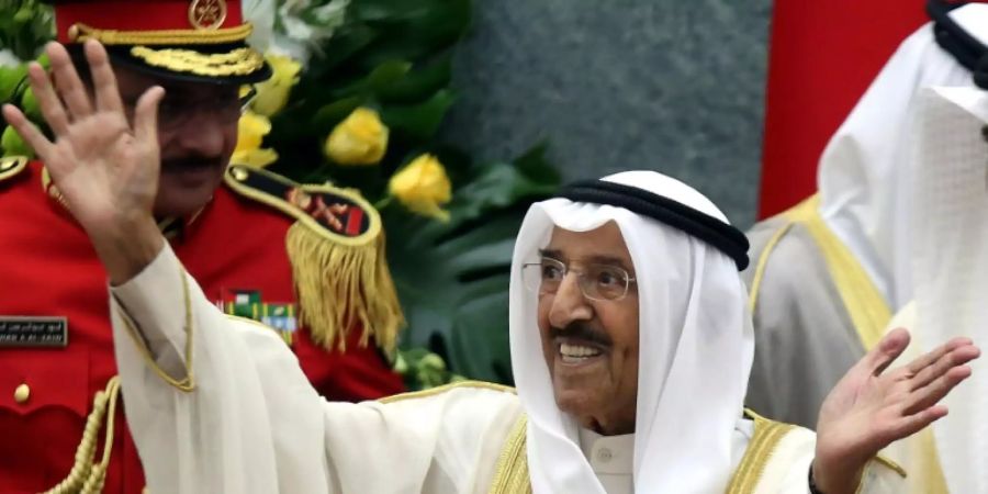 Der Emir von Kuwait, Scheich Sabah al-Ahmad Al-Sabah