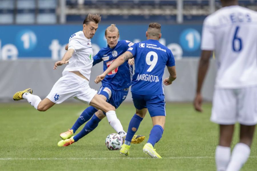 Dafür setzt sich der Leader der Challenge League gegen Luzern gleich mit 5:0 durch.