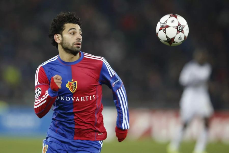 Seine grosse Karriere in Europa startet Mohamed Salad beim FC Basel.