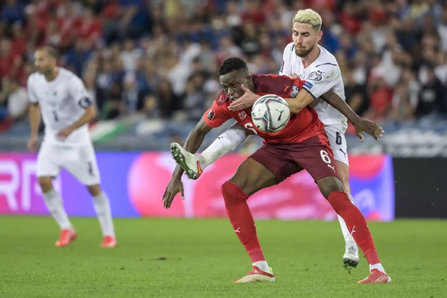 Beim letzten Aufeinandertreffen trennten sich die Schweiz und Italien 0:0 unentschieden.