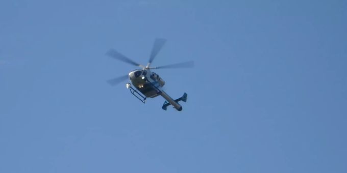 Ein Helikopter. (Symbolbild) helikopter