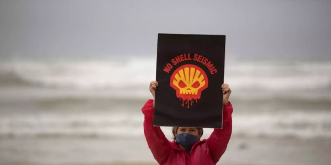 Protest gegen Shell Protest gegen Shell