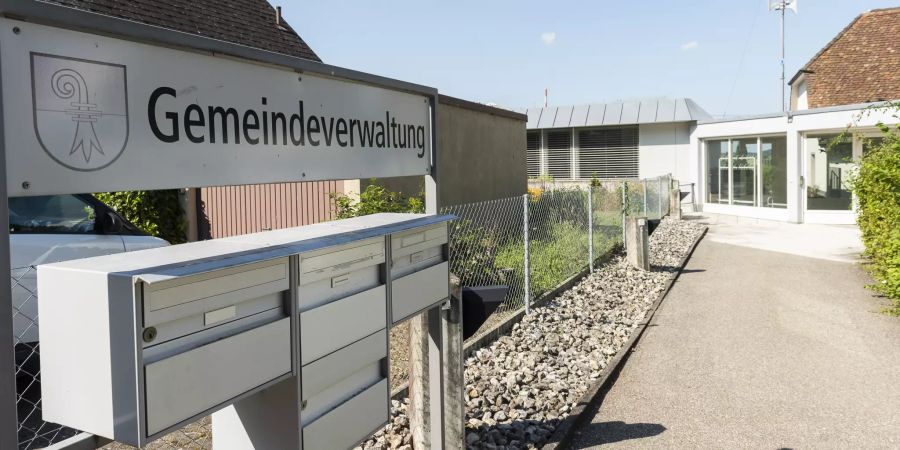 Die Gemeindeverwaltung in Bättwil.