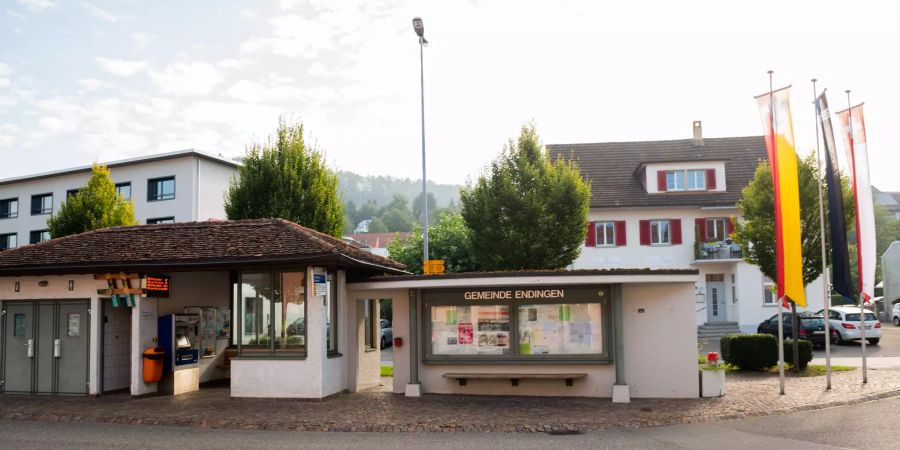 Gemeindeplatz in Endingen.