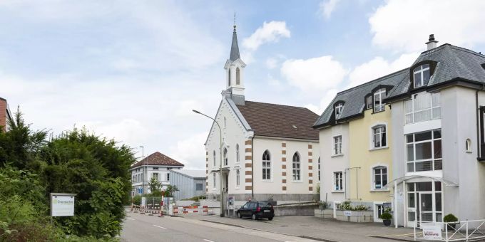 Die evangelisch-methodistische Kirche an der Kasernenstrasse in Liestal. Die evangelisch-methodistische Kirche an der Kasernenstrasse in Liestal.