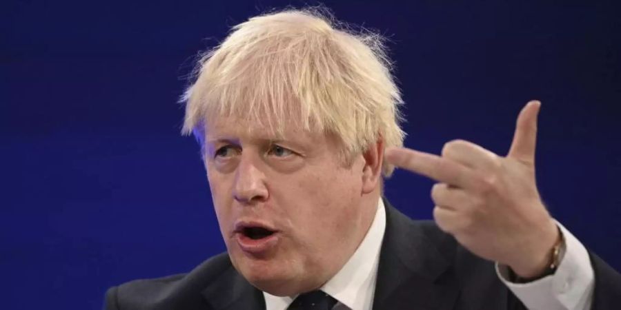 Grossbritanniens Premier Boris Johnson will, dass COP26 ein Erfolg wird. Foto: Leon Neal/POOL GETTY/AP/dpa