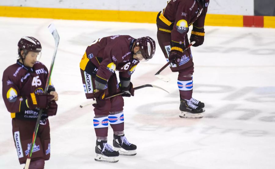 Vergangen Saison stand Genf-Servette noch im Playoff-Final. Nun rangiert das Team nur auf Platz elf.