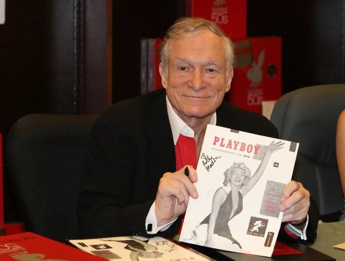 Hugh Hefner im Jahr 2007. hugh hefner