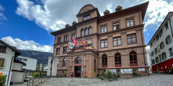 Gemeindehaus von Ilanz. Gemeindehaus von Ilanz.