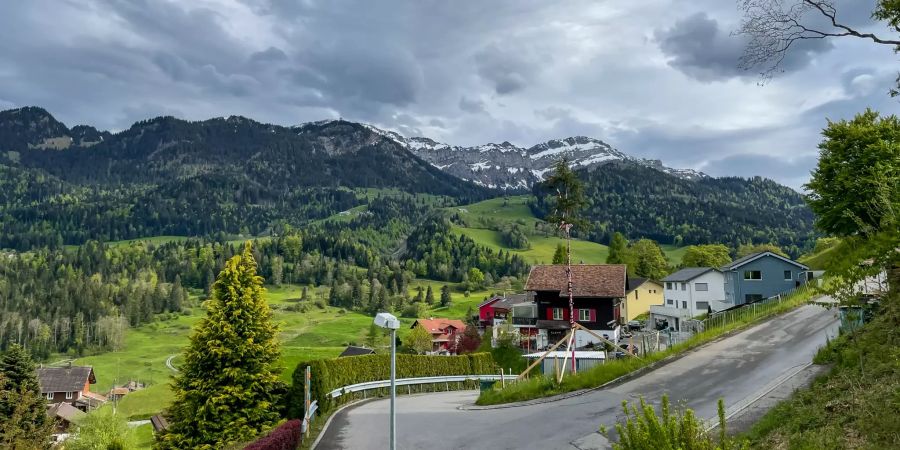 Ausblick über Schwarzenberg (LU).