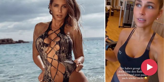 Zu sexy! - «Bachelor»-Siegerin muss in Saudi-Gym Bademantel tragen