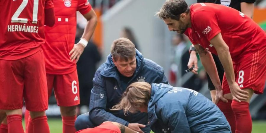Bayern-Verteidiger Niklas Süle hat einen Kreuzbandriss erlitten. Foto: Matthias Balk/dpa