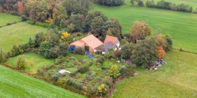 niederlande isolierte familie