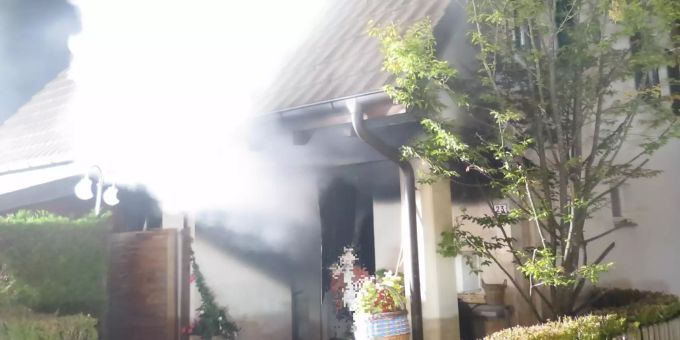 Brand in Einfamilienhaus Brand in Einfamilienhaus