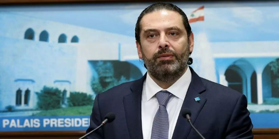 Libanons Regierungschef Hariri
