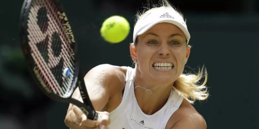 Scheiterte auch in Wuhan in der ersten Runde: Angelique Kerber. Foto: Ben Curtis/AP