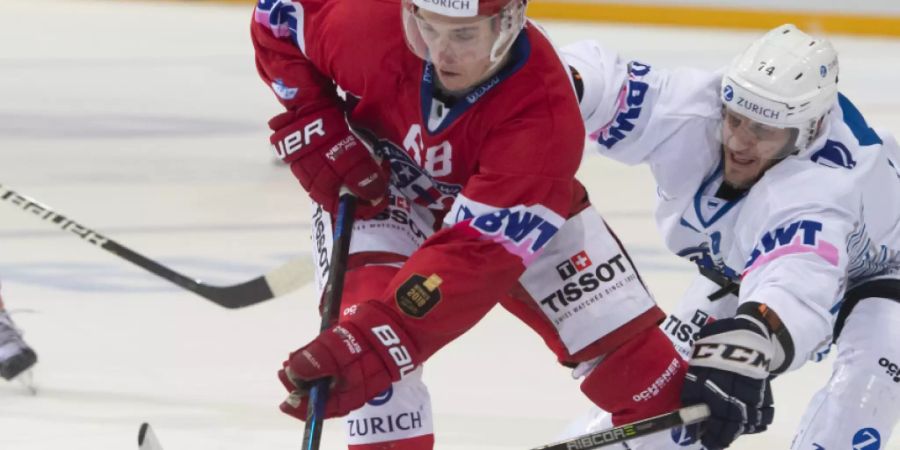 Andri Spiller stürmt in den nächsten knapp drei Monaten für den SC Bern