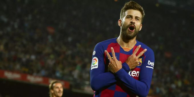 Pique ist aus der Defensive des FC Barcelona nicht wegzudenken. FC Barcelona Pique