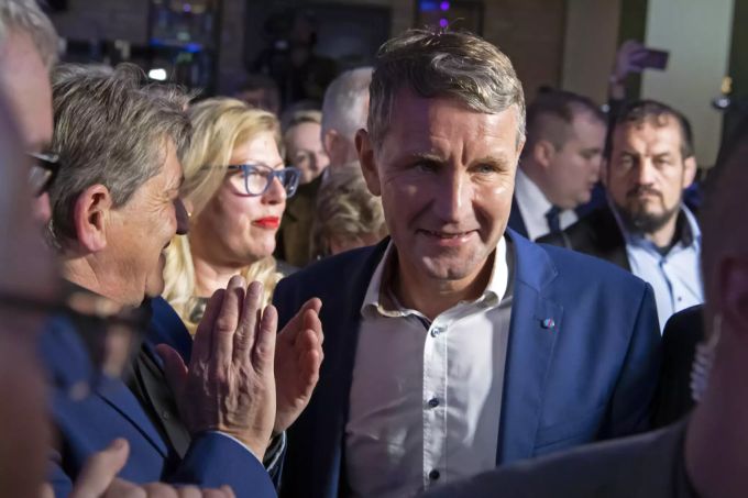 Die Thüringer AfD um Björn Höcke erzielte bei den Landtagswahlen grosse Erfolge. Björn Höcke