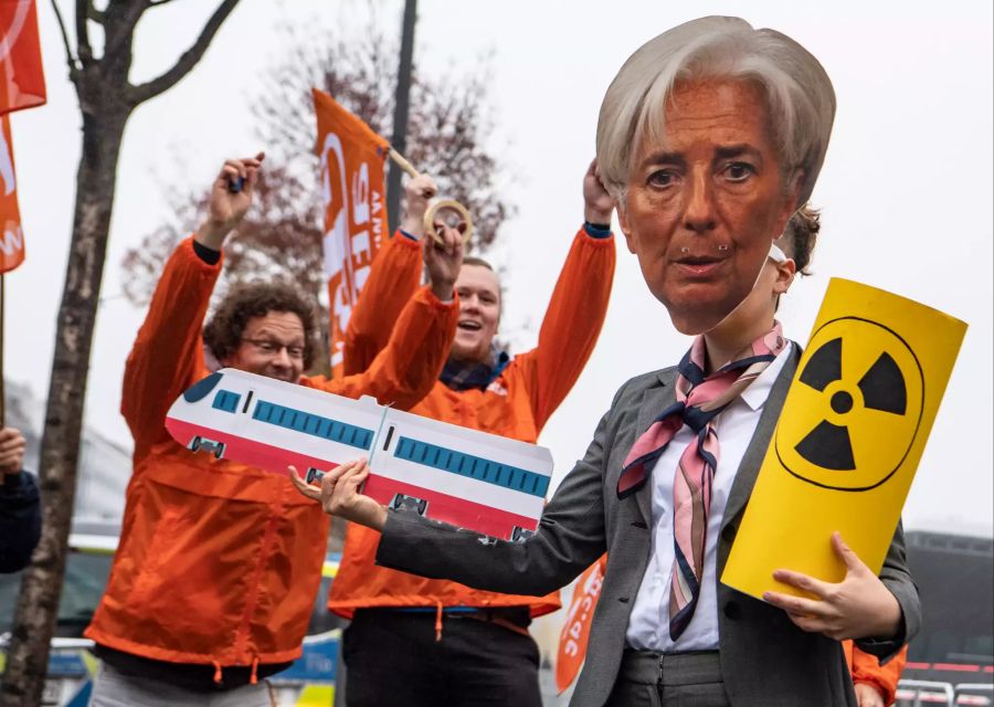 Proteste christine lagarde