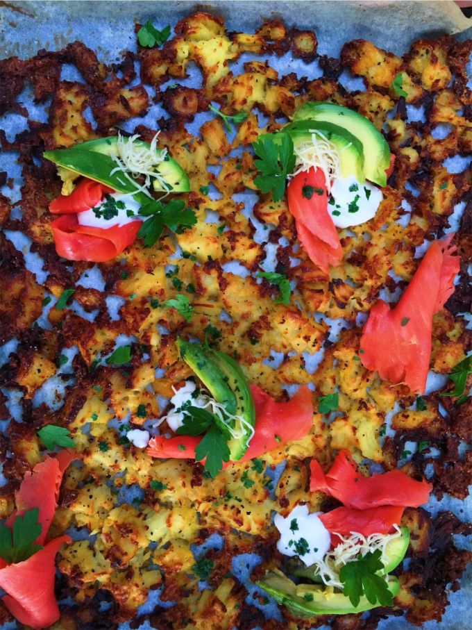 Avocado-Lachs Rösti von Ana+Nina. Avocado-Lachs Rösti
