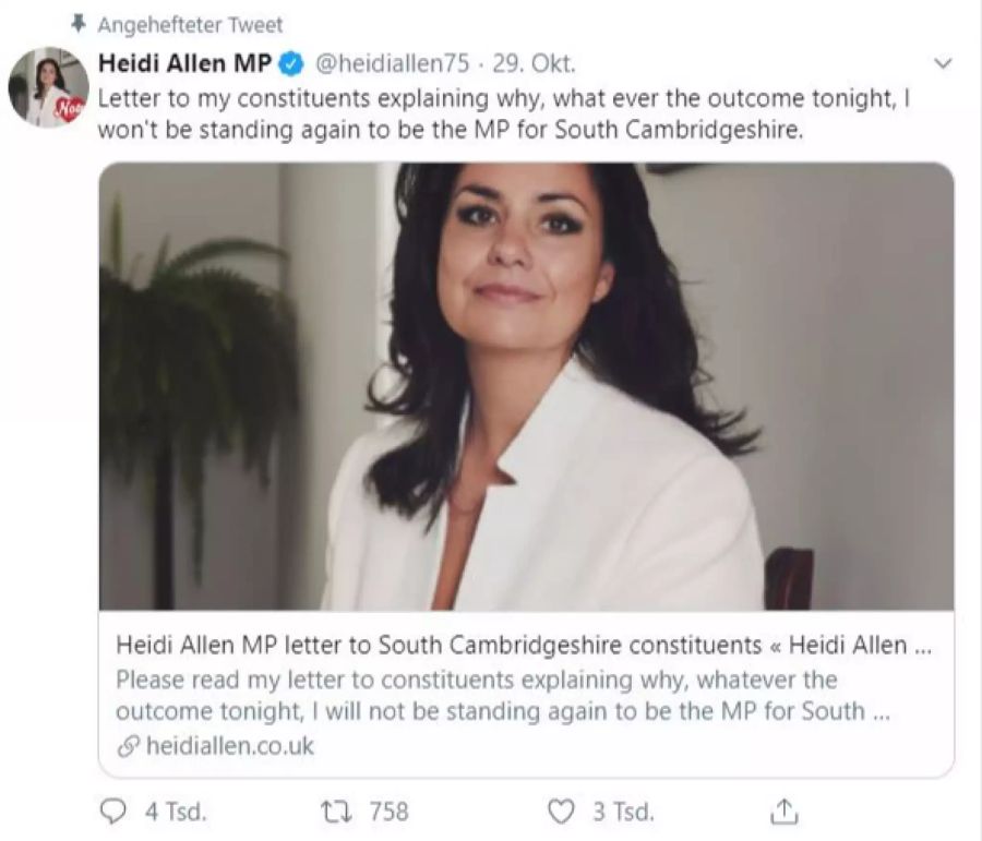 Brexit Heidi Allen