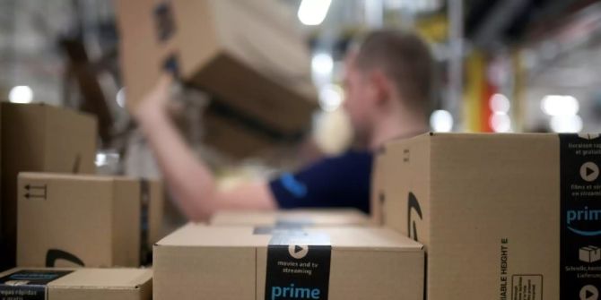 Amazon Jahr Rekord paket