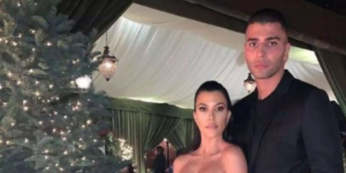 Kourtney Kardashian und ihr Freund Younes Bendjima. Kourtney Kardashian