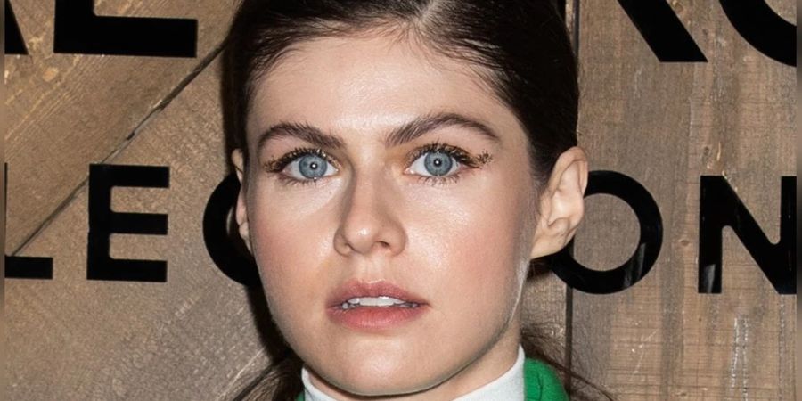 Ein Moment des Schreckens für Alexandra Daddario.