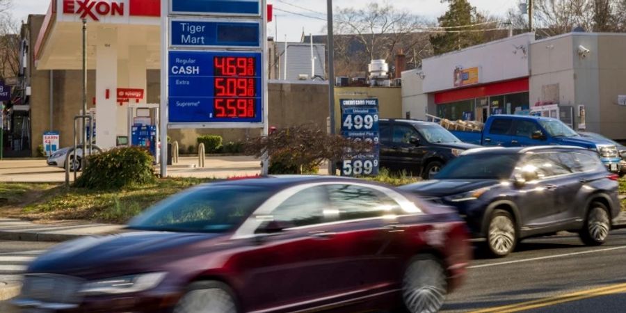 Tankstelle in den USA