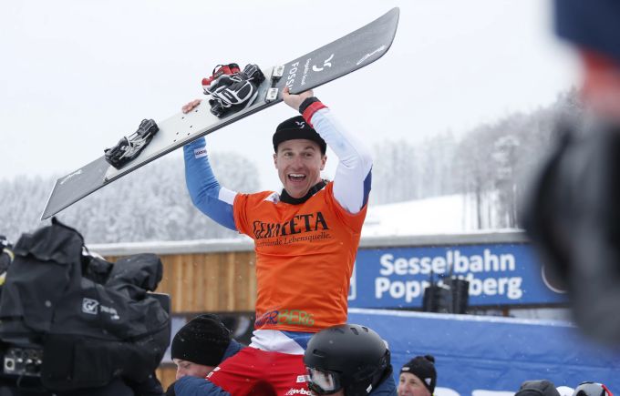 2018 gewann Nevin Galmarini den Gesamtweltcup. Nevin Galmarini