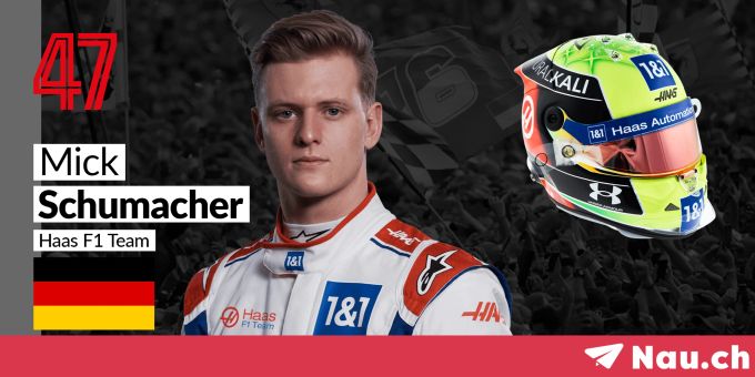 Mick Schumacher startet 2022 für Haas in der Formel 1. Mick Schumacher Formel 1