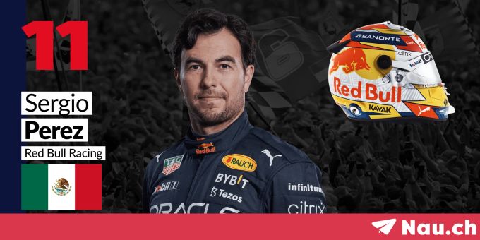 Sergio Perez startet 2022 für Red Bull Racing in der Formel 1. Sergio Perez Formel 1