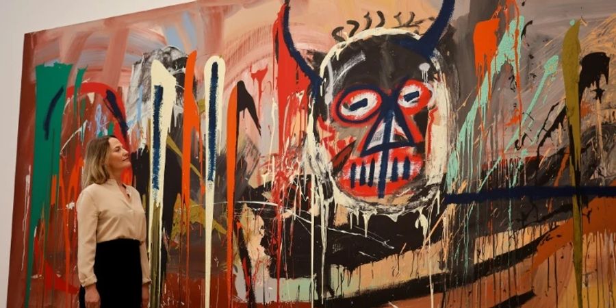 Das Gemälde «Untitled» von Basquiat