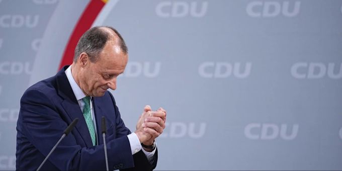 Friedrich Merz wurde als neuer Bundesvorsitzender für die Christlich Demokratische Union Deutschlands gewählt. christlich demokratische union deutschlands