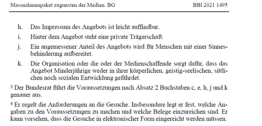 Minderjährige dürfen keinesfalls in ihrer «sittlichen Entwicklung» gefährdet werden, schreiben die Behörden subventionierten Medien vor.