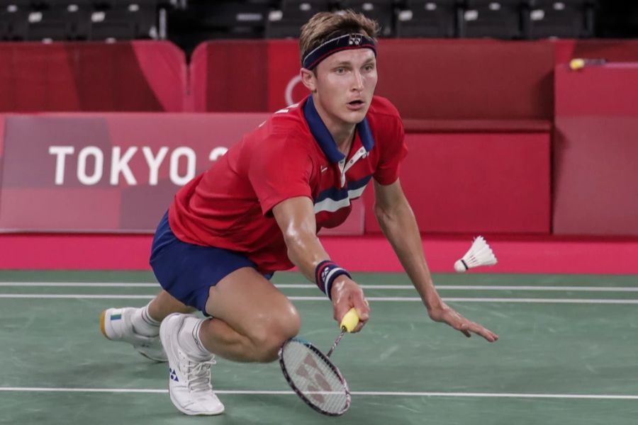 Viktor Axelsen in Tokio.