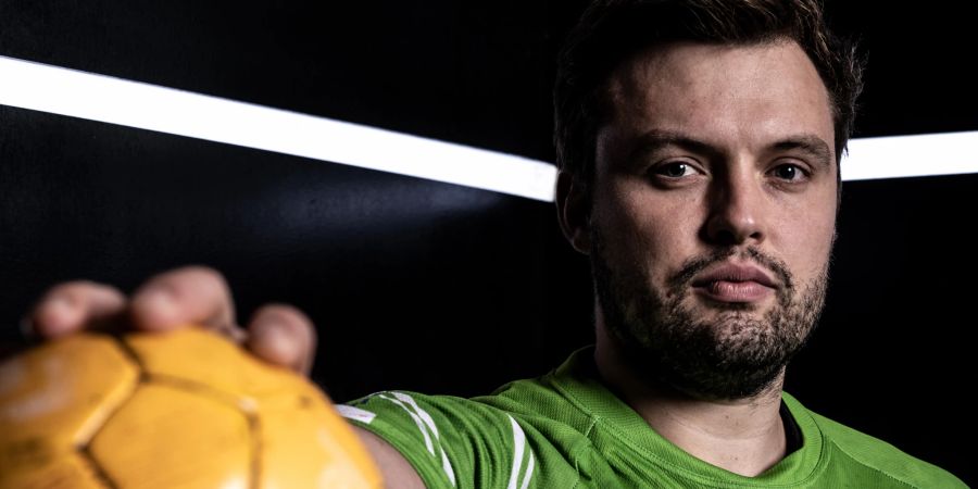 Lukas Strebel, Herren 1. Liga Spieler des Handball-Vereins Olten. - Olten