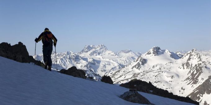 Am Piz Kesch kam es zu einem tödlichen Unfall. (Symbolbild) Piz Kesch