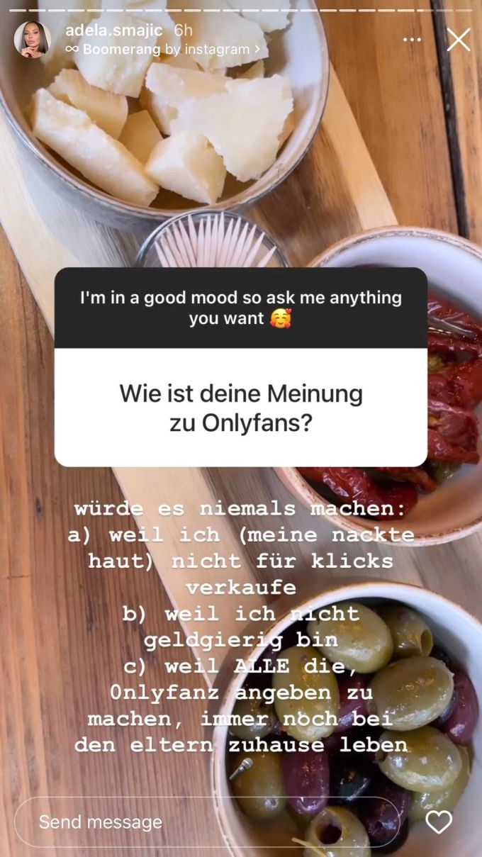 Adela Smajic «Verkaufe meine nackte Haut nicht für Klicks»